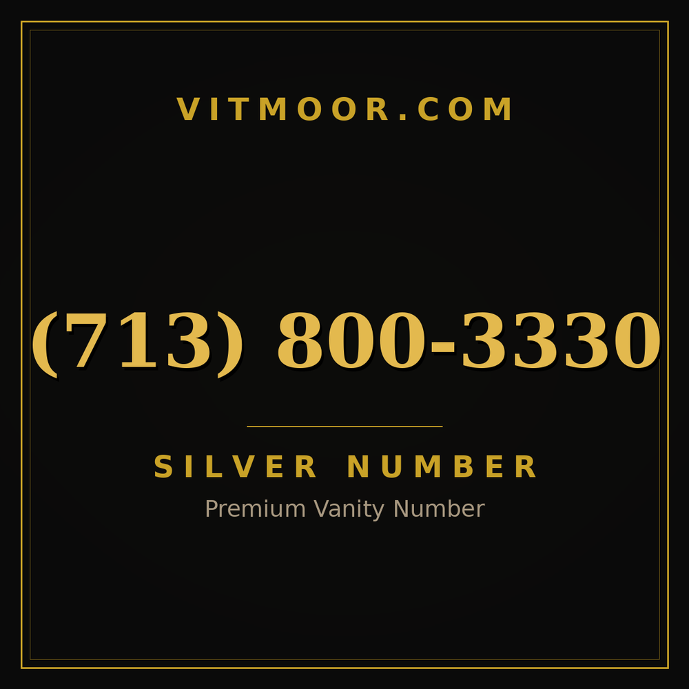 713 800-3330