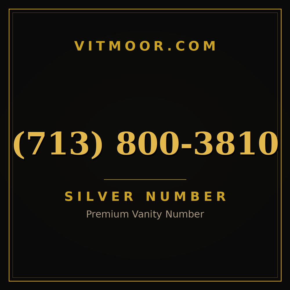 713 800-3810