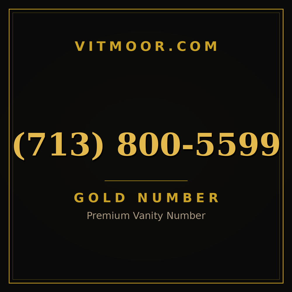 713 800-5599