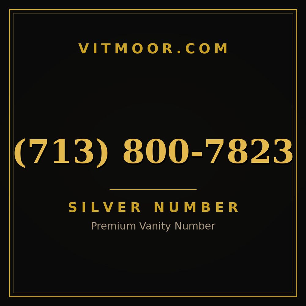 713 800-7823