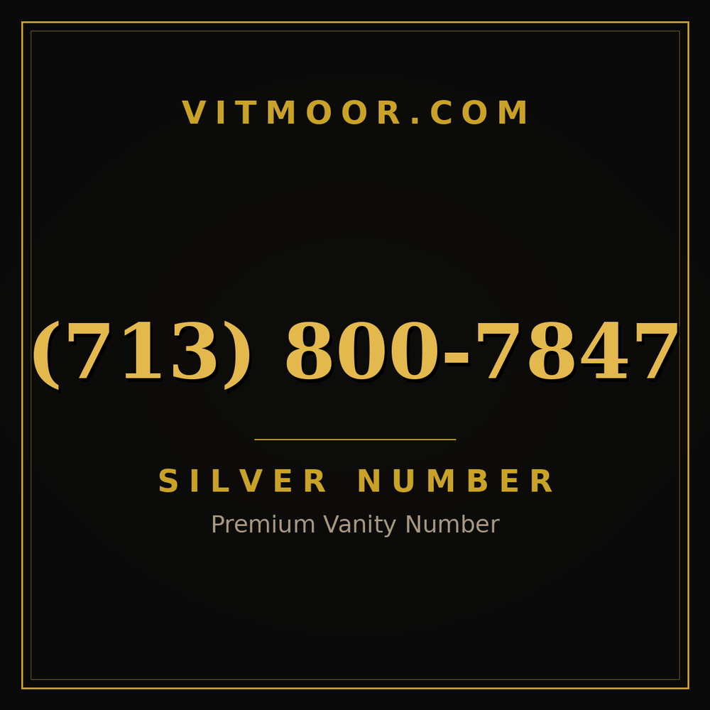 713 800-7847
