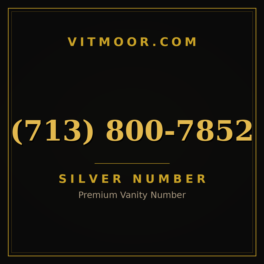 713 800-7852