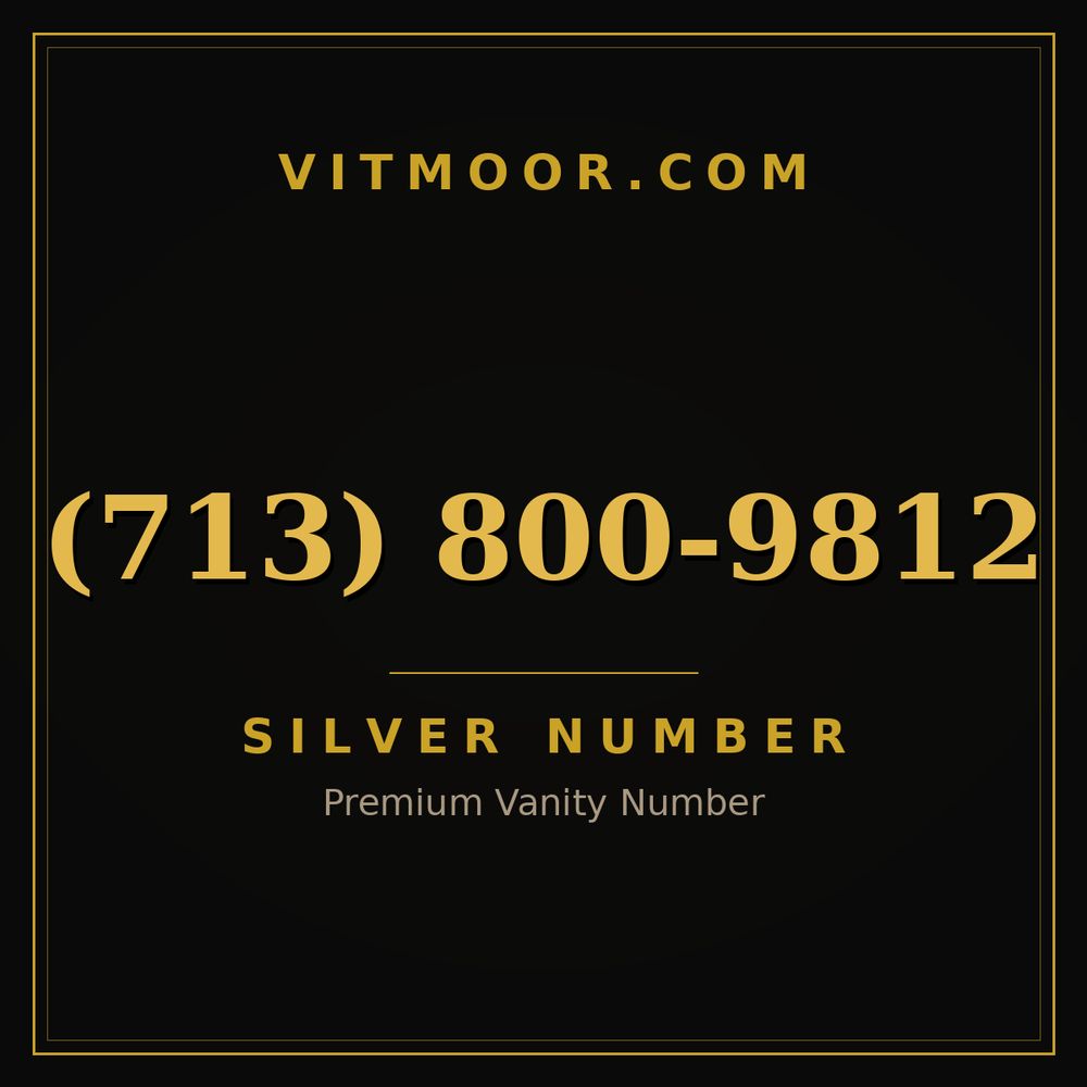 713 800-9812