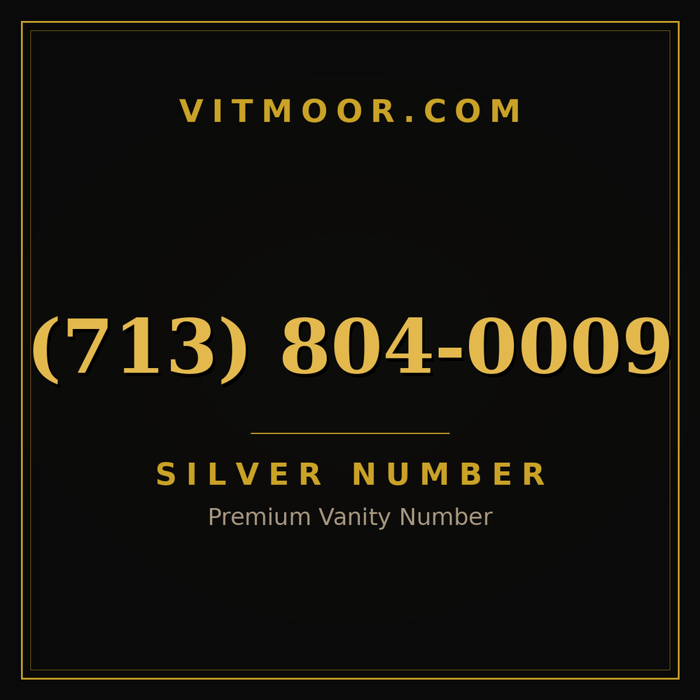 713 804-0009