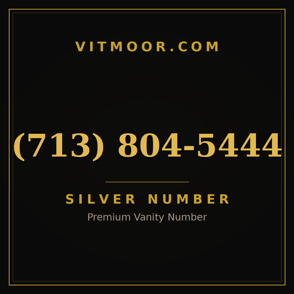 713 804-5444