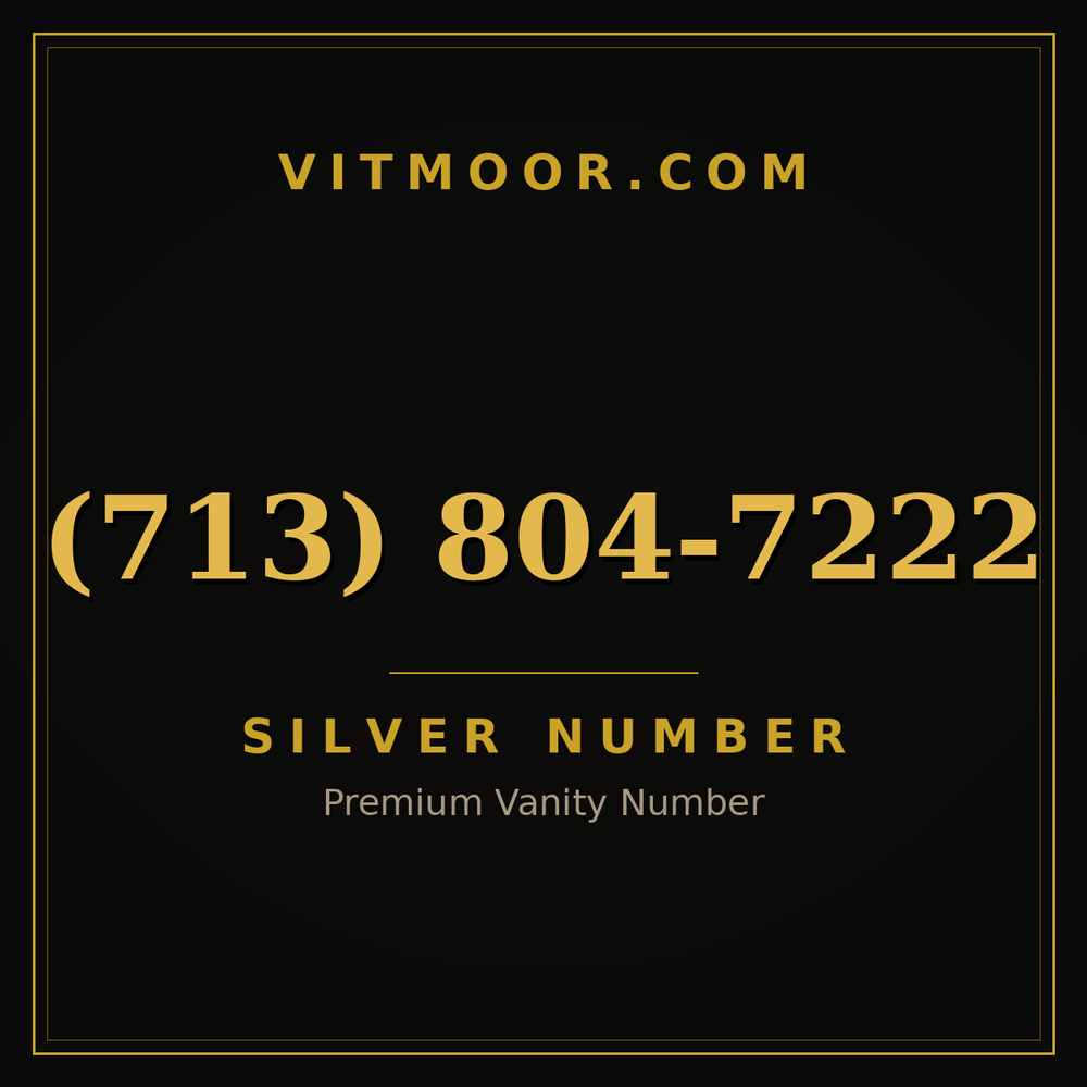 713 804-7222