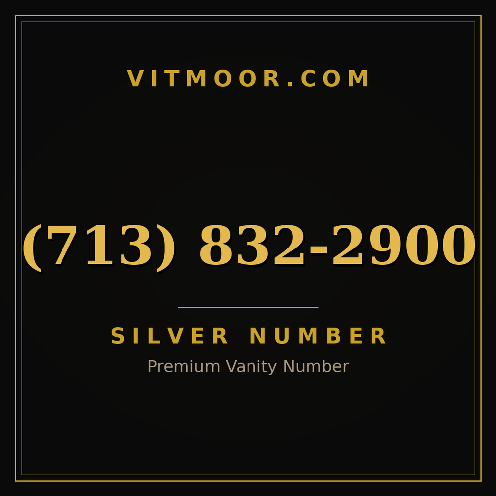 713 832-2900