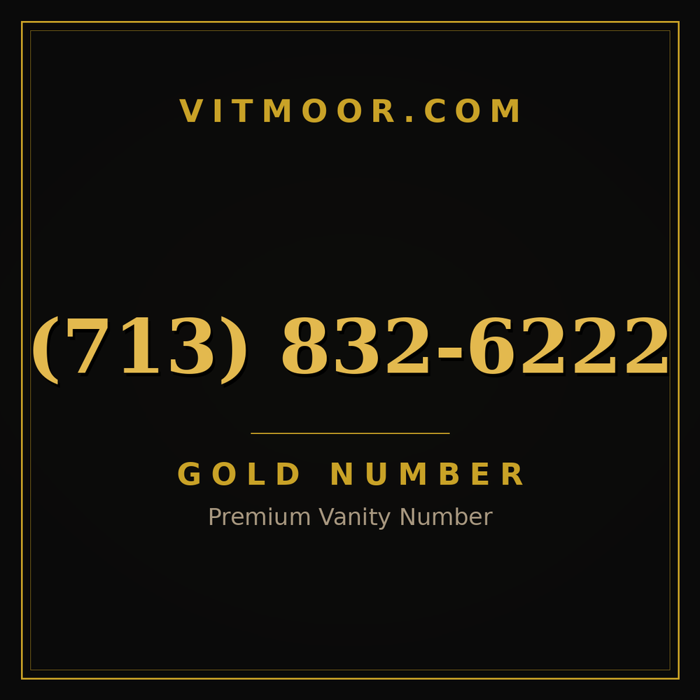 713 832-6222