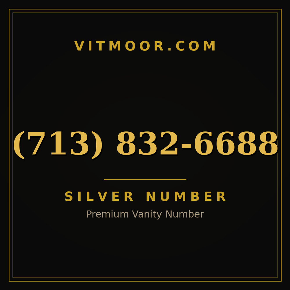 713 832-6688