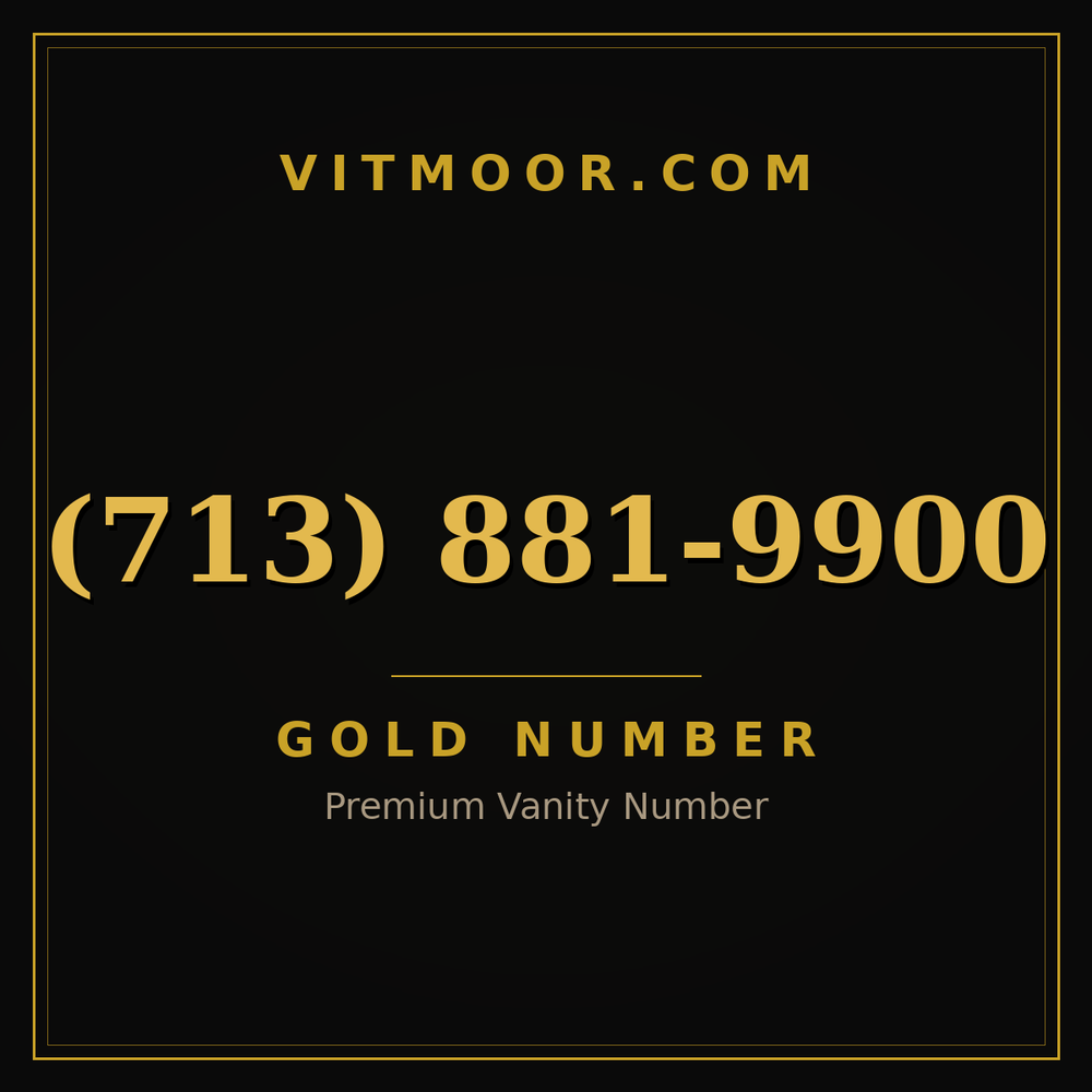 713 881-9900