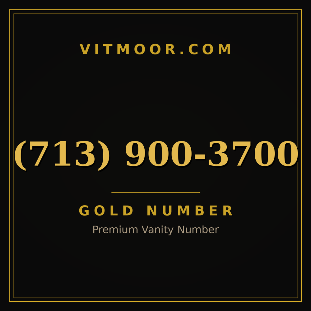713 900-3700