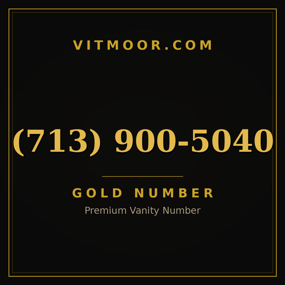 713 900-5040