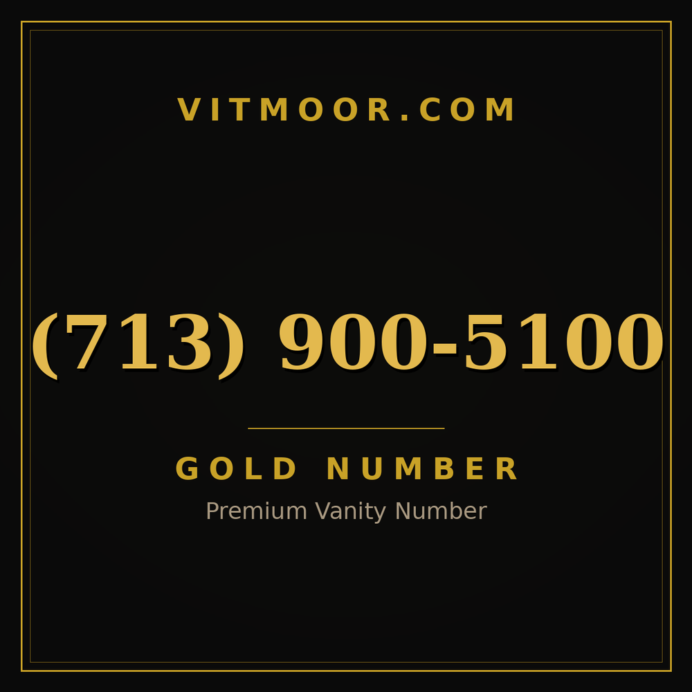713 900-5100