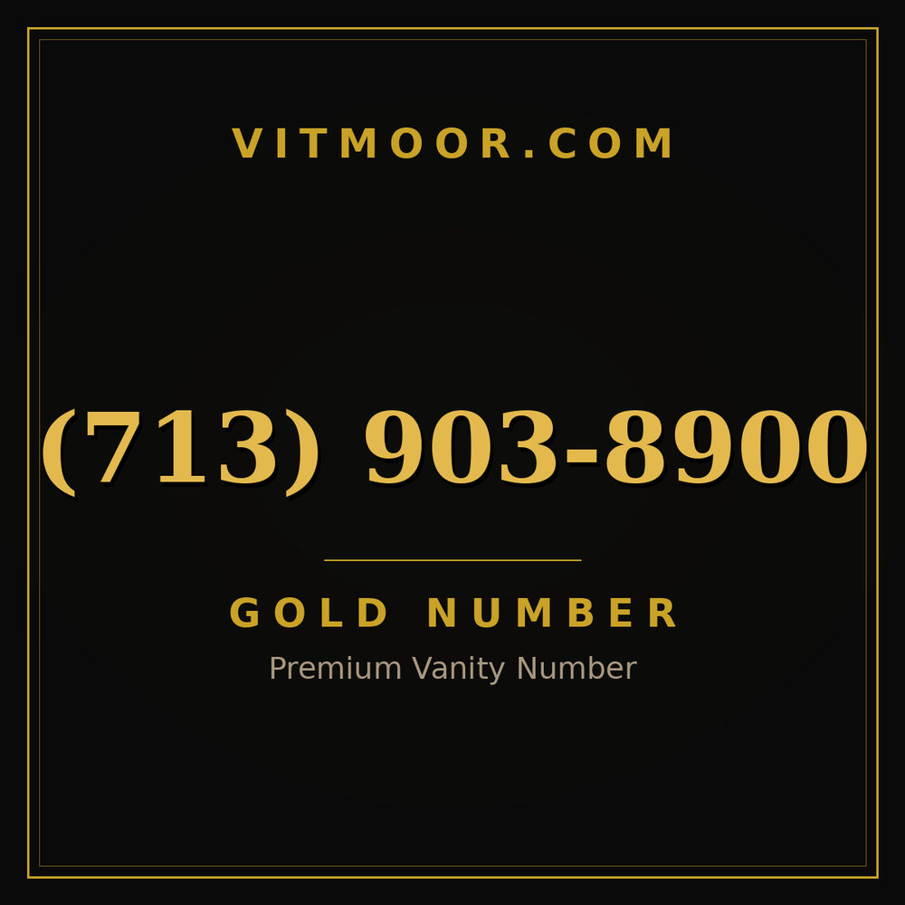 713 903-8900