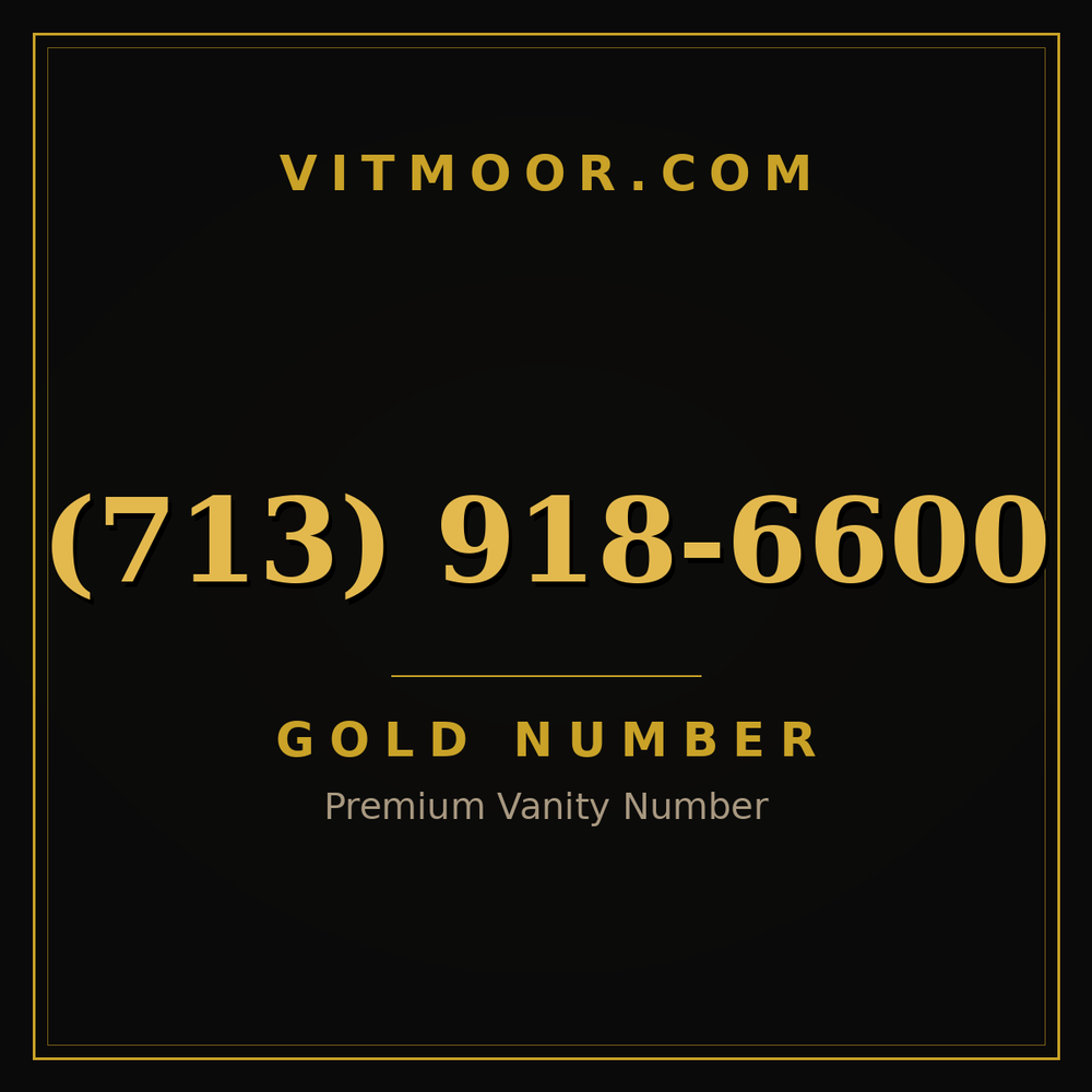 713 918-6600