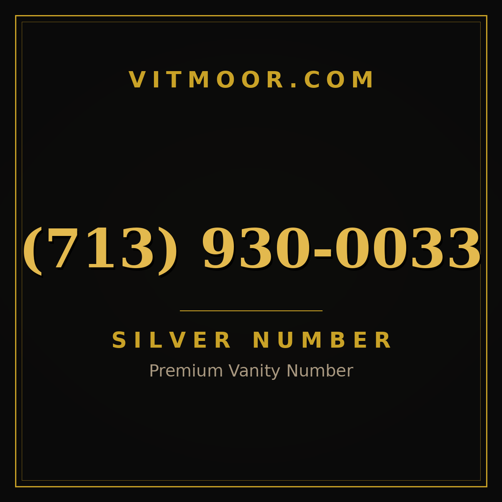 713 930-0033