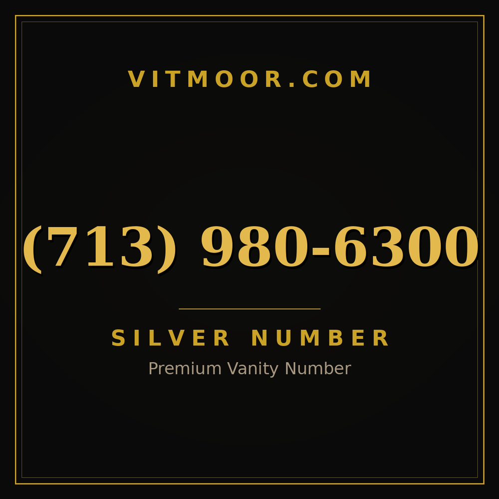 713 980-6300