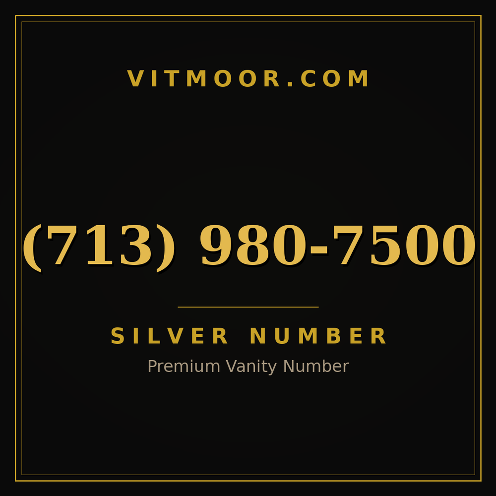 713 980-7500