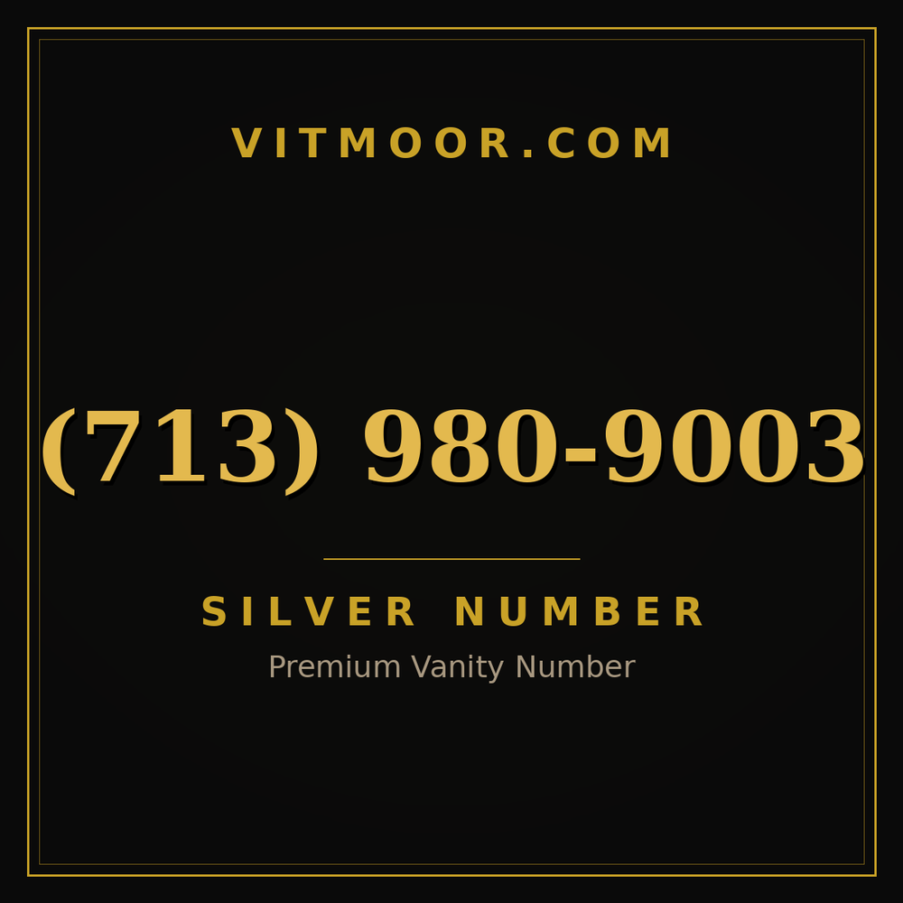 713 980-9003