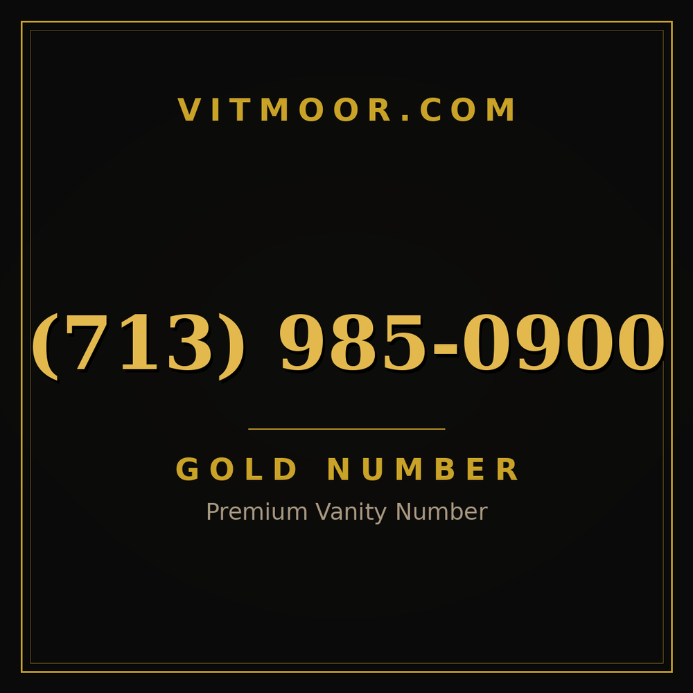 713 985-0900