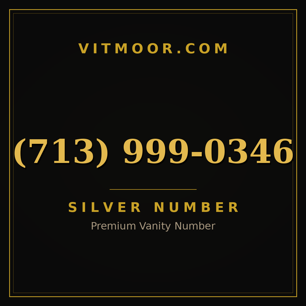 713 999-0346