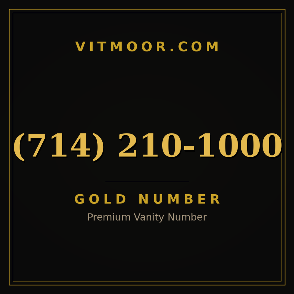 714 210-1000