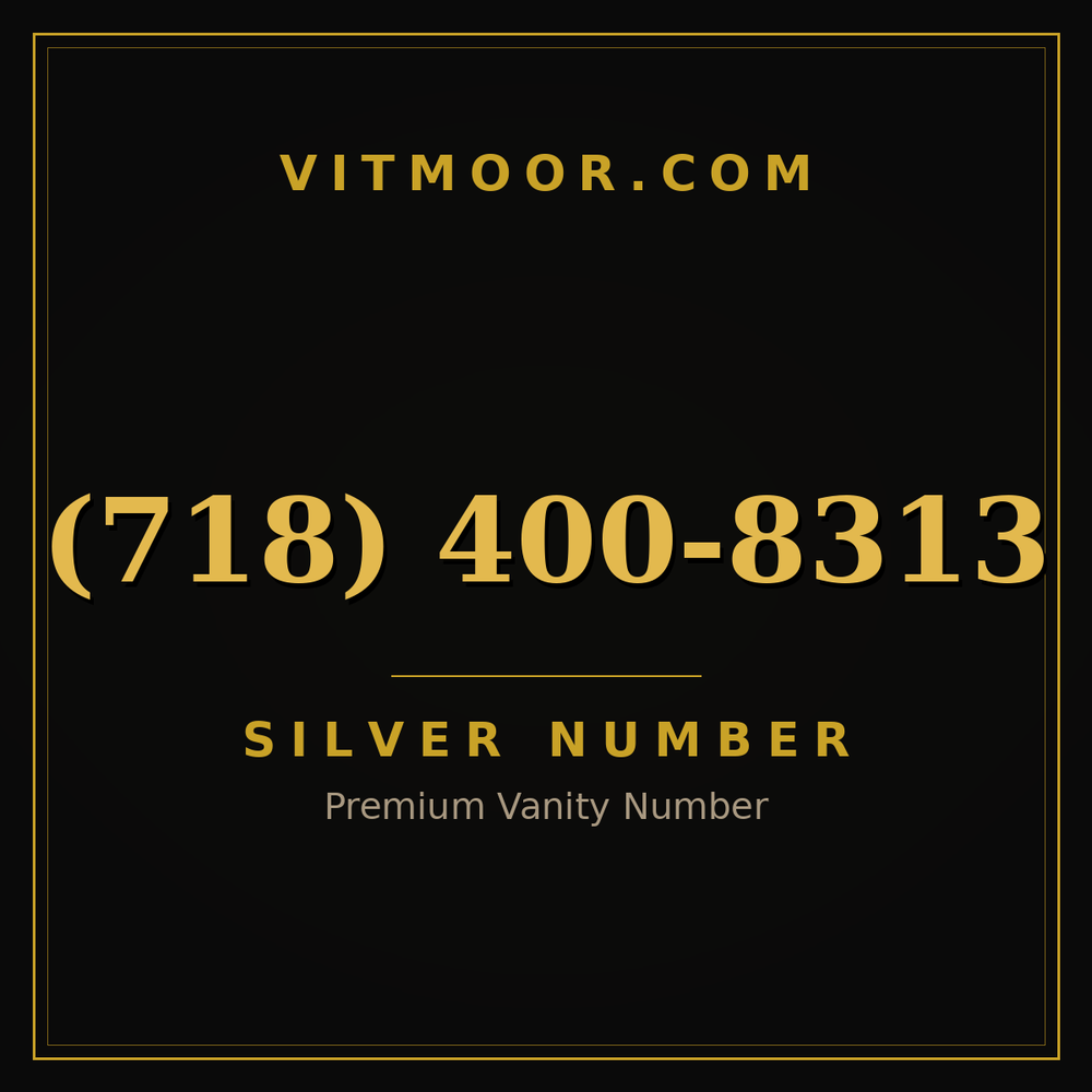 718 400-8313