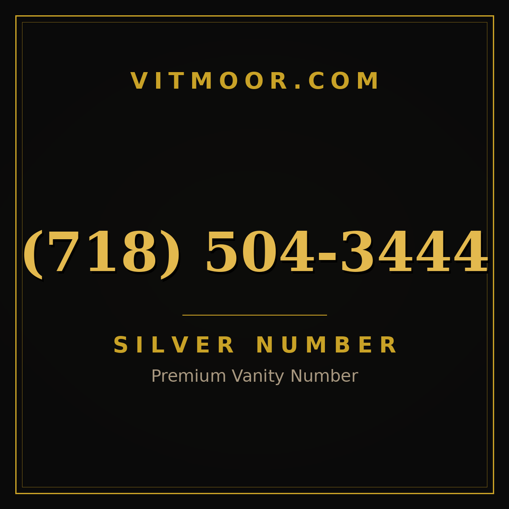 718 504-3444