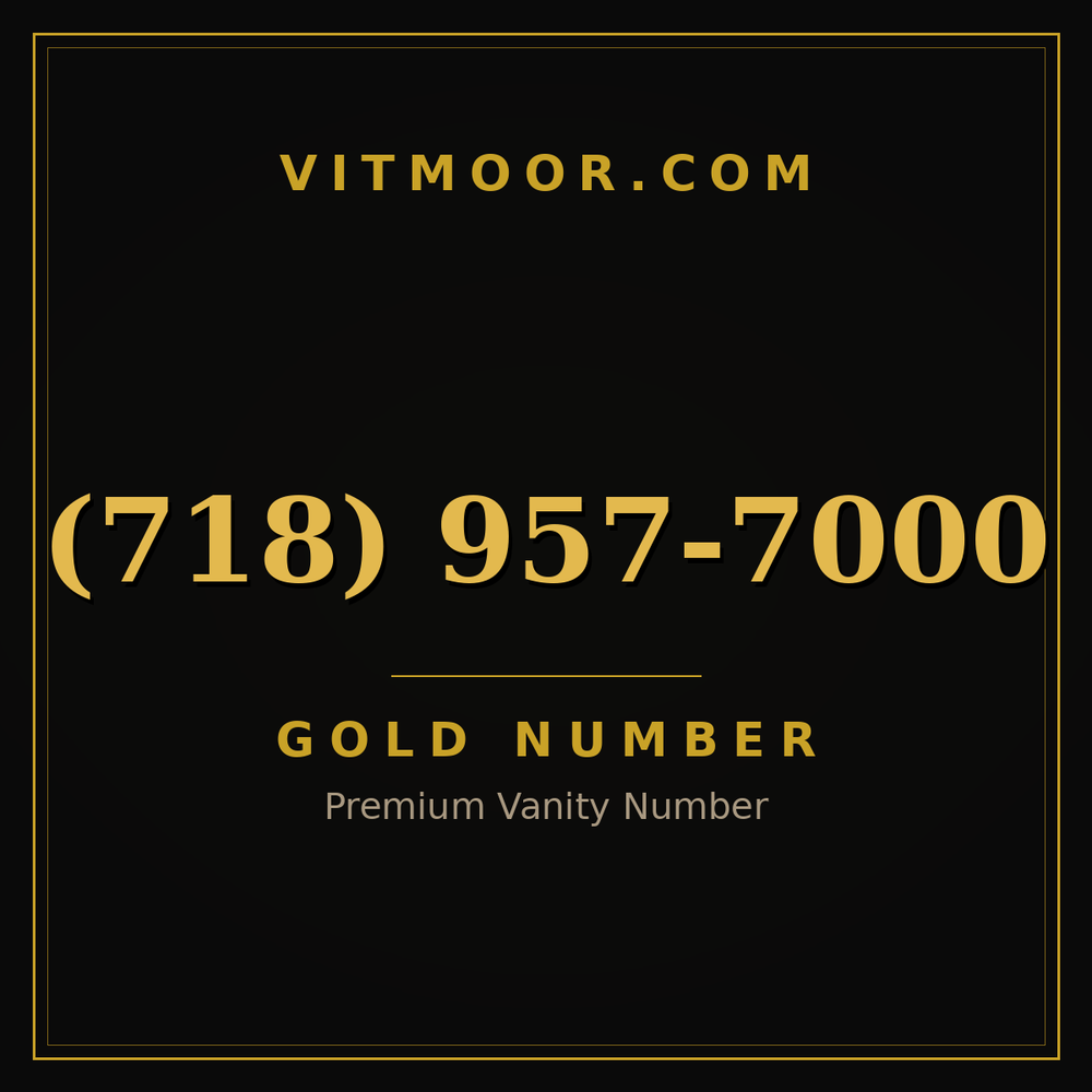 718 957-7000