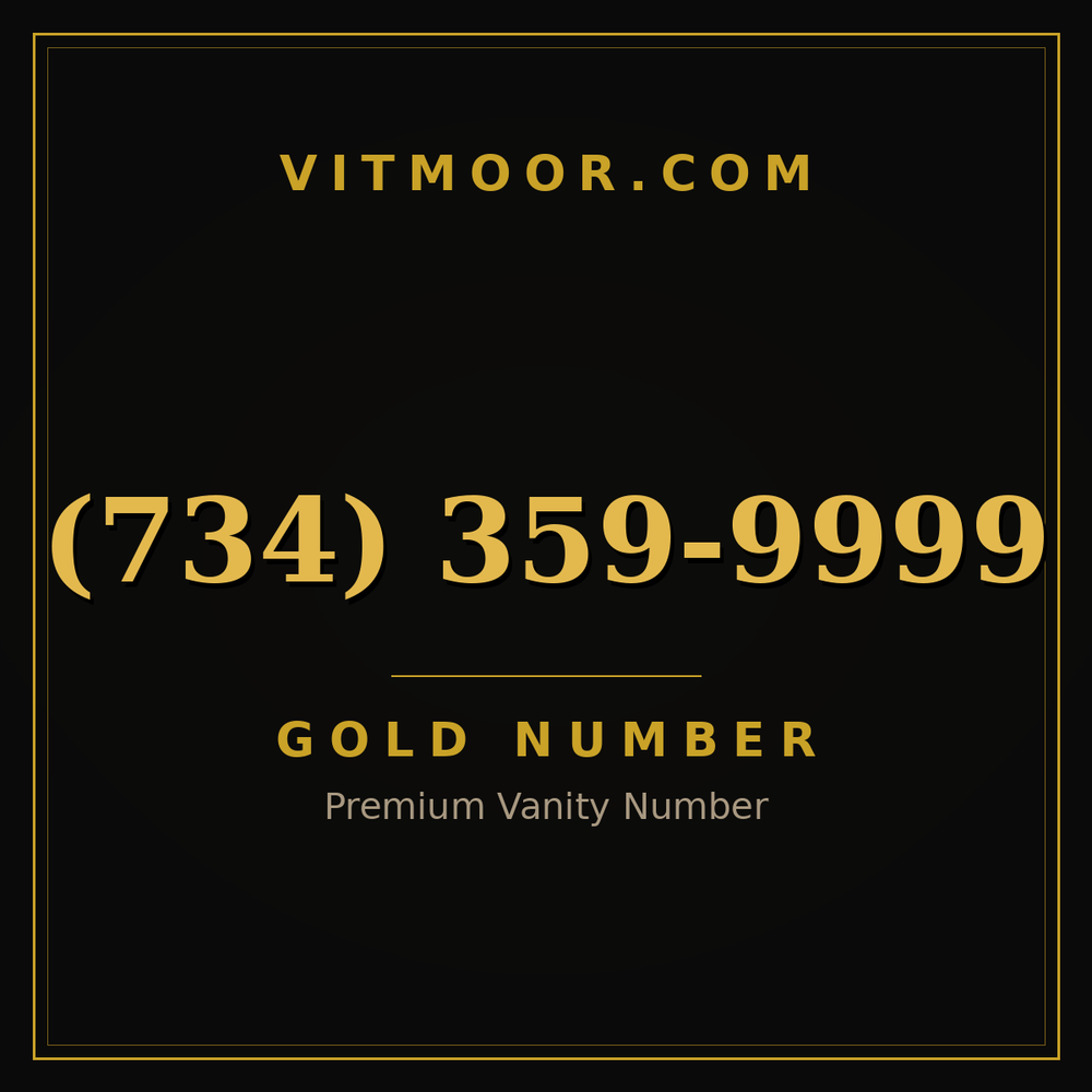 734 359-9999