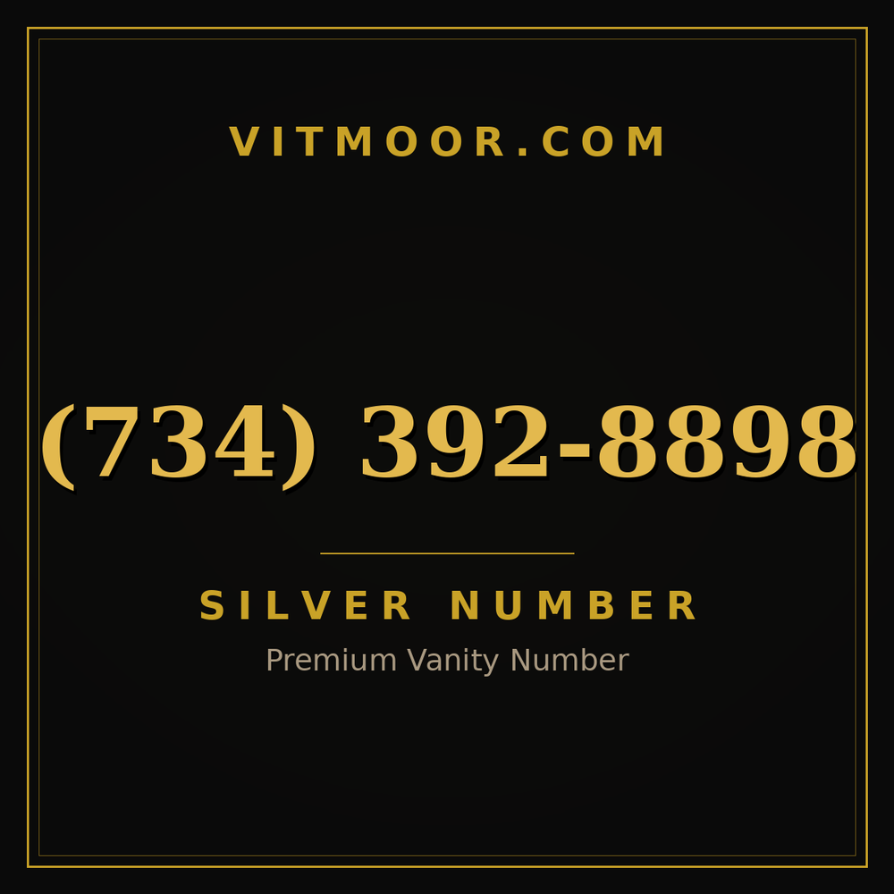 734 392-8898
