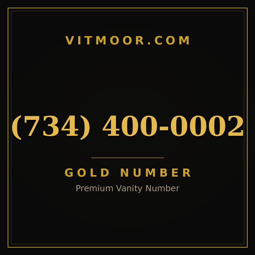 734 400-0002