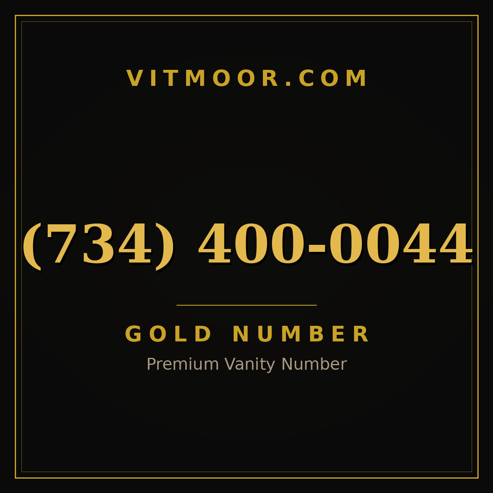 734 400-0044