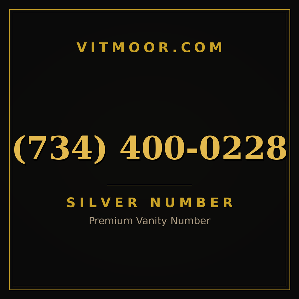 734 400-0228