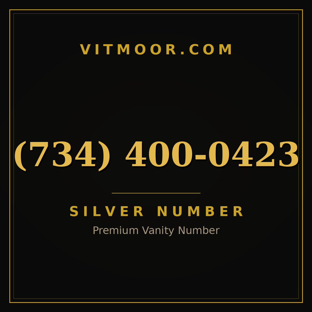 734 400-0423