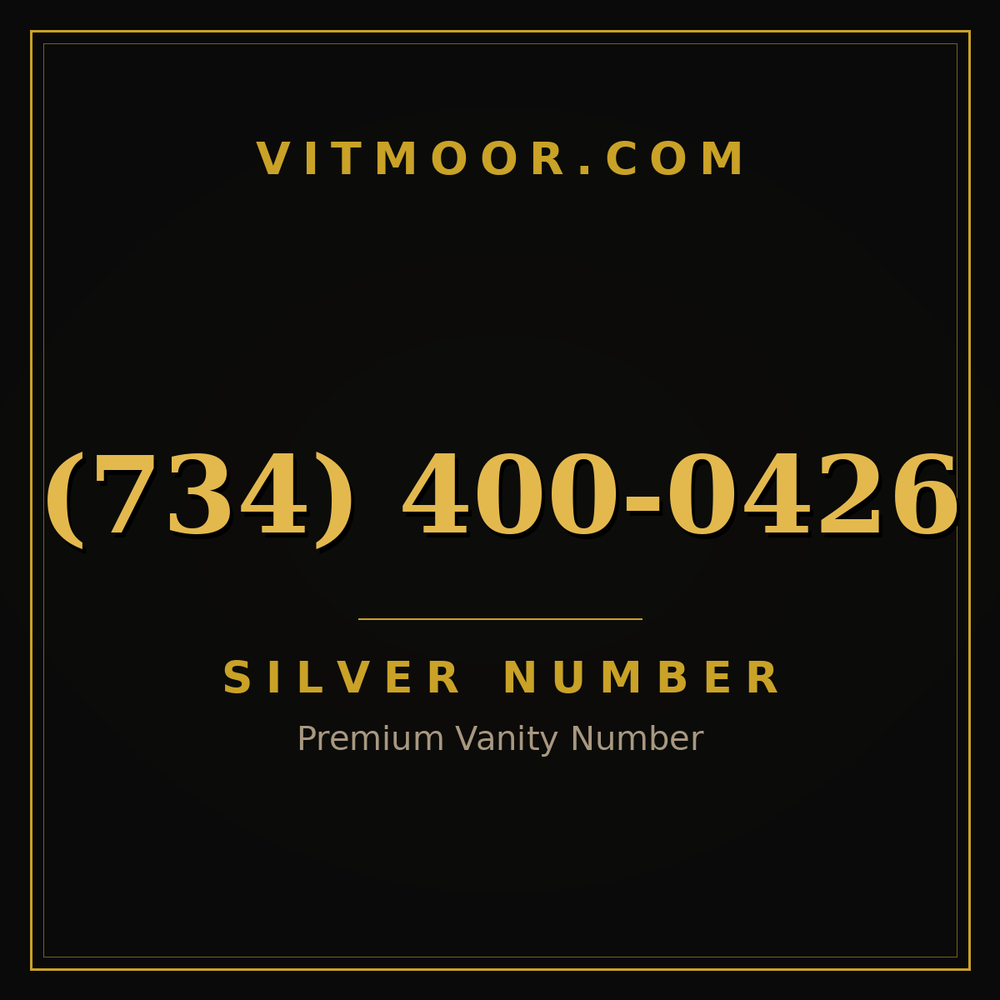 734 400-0426