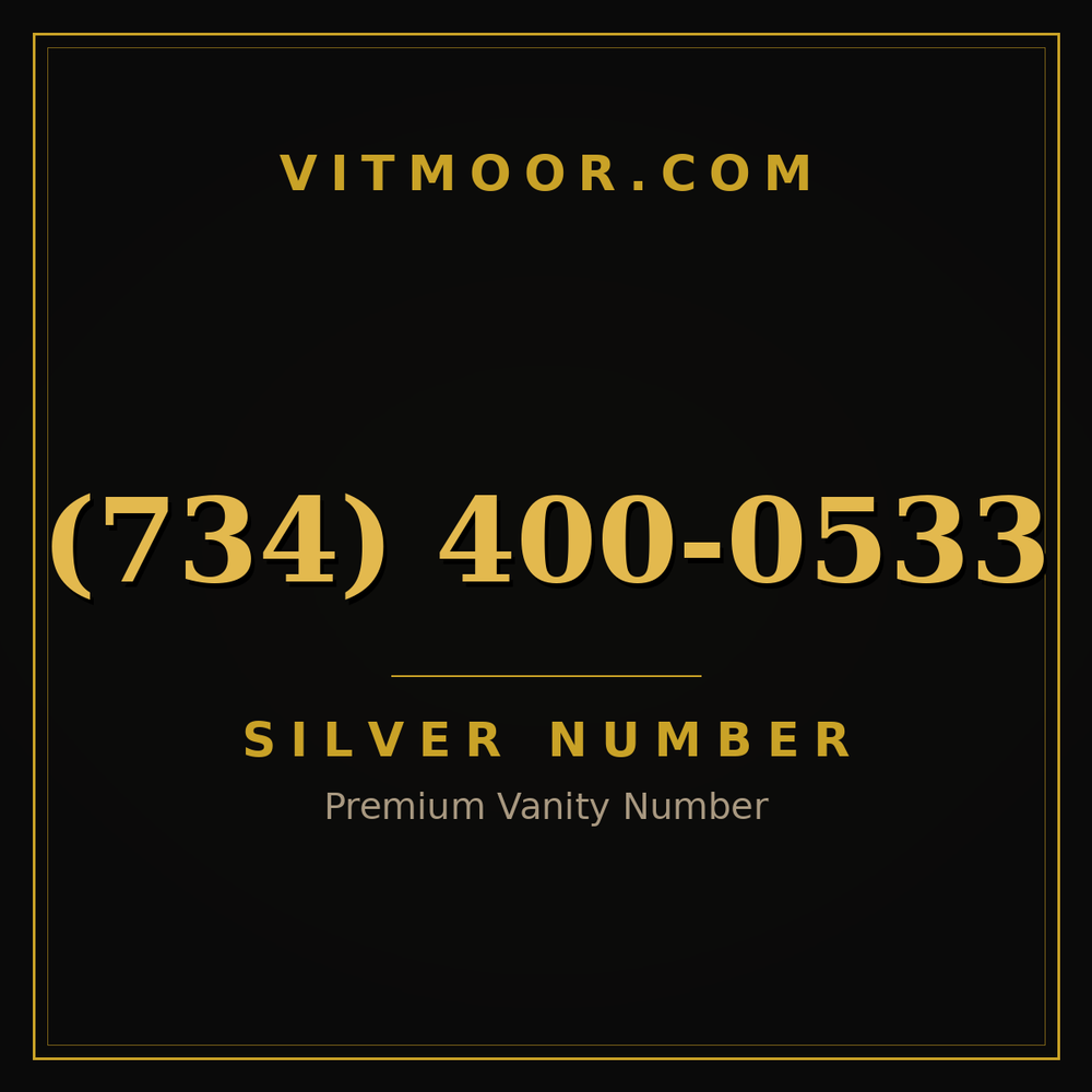 734 400-0533
