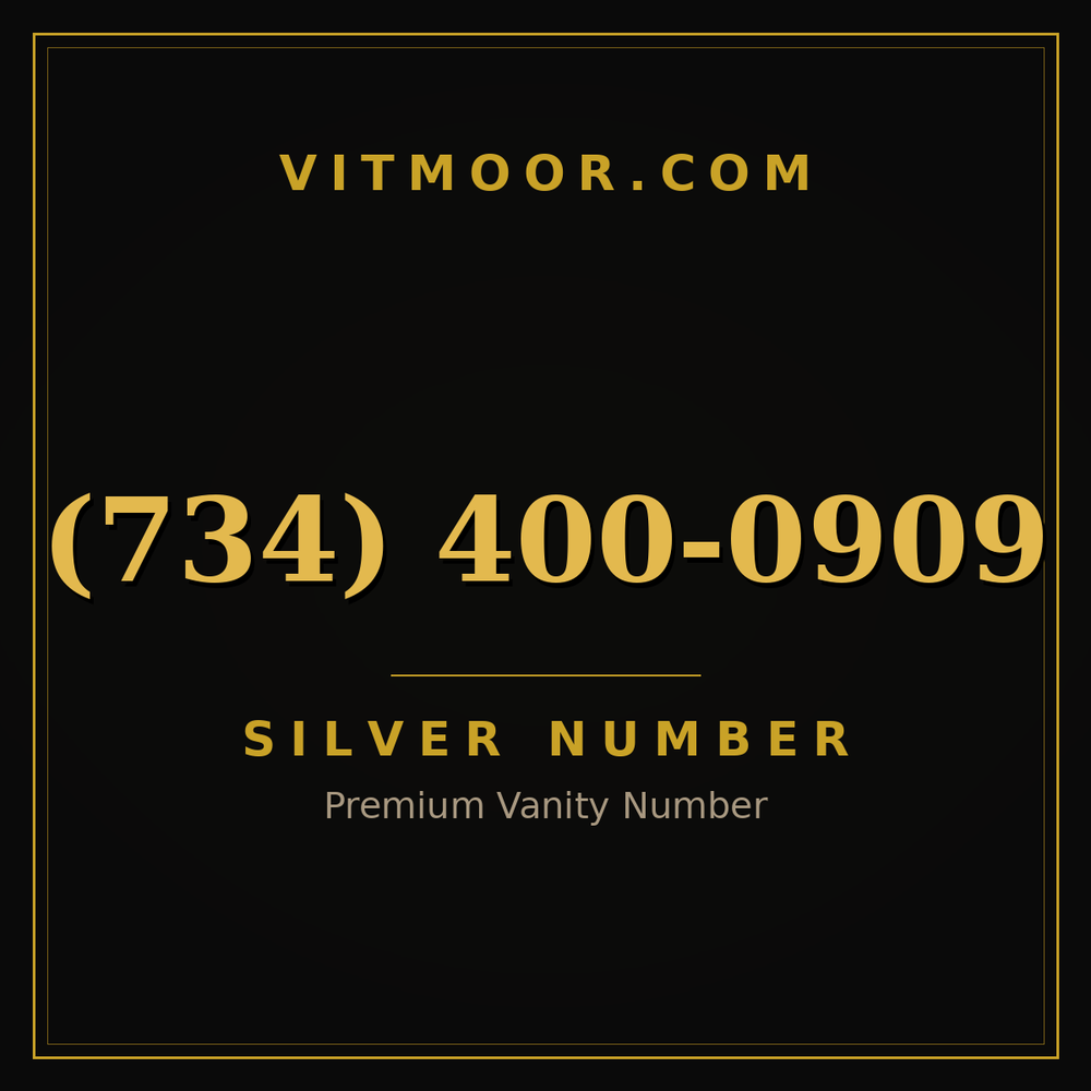 734 400-0909