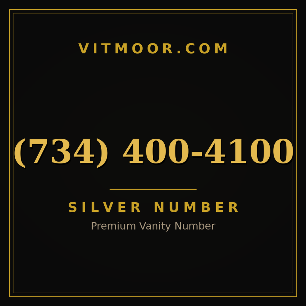 734 400-4100