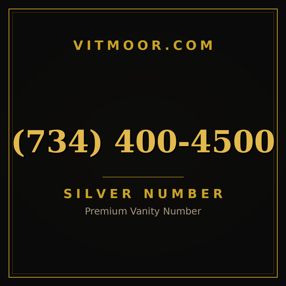 734 400-4500