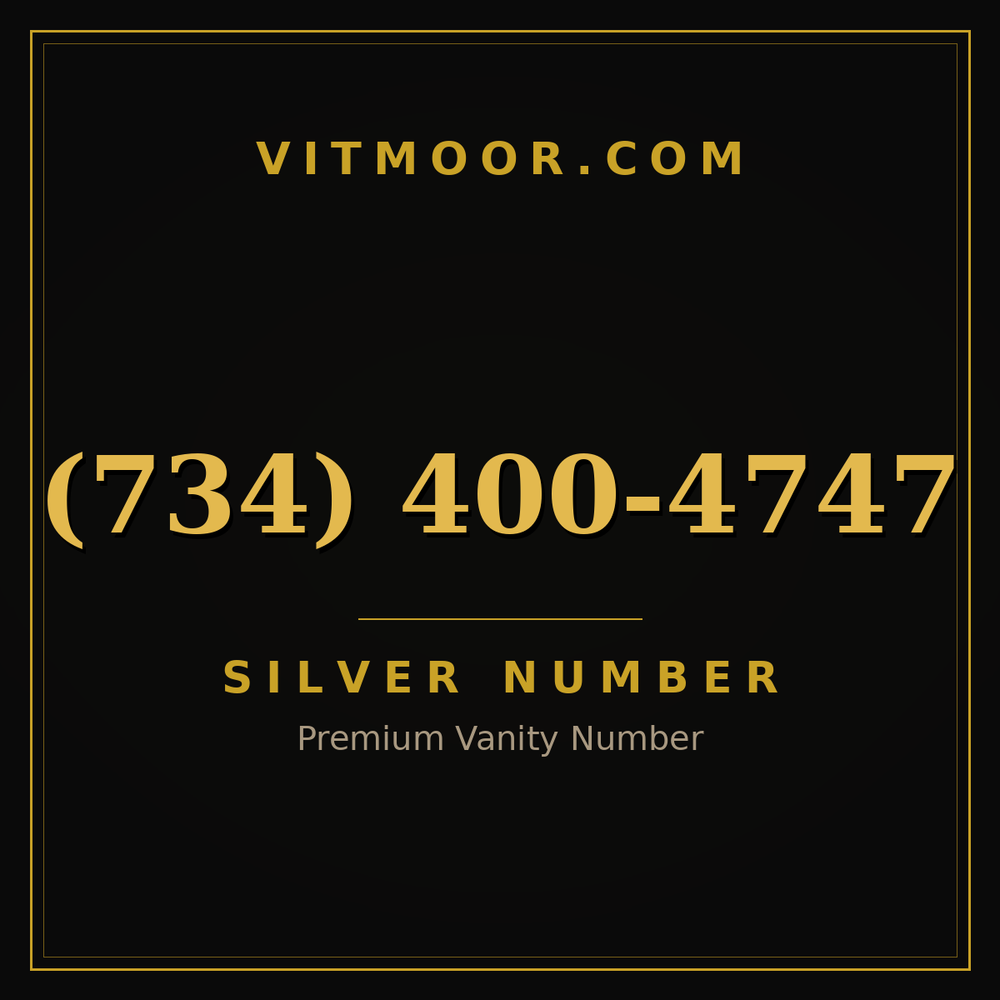 734 400-4747