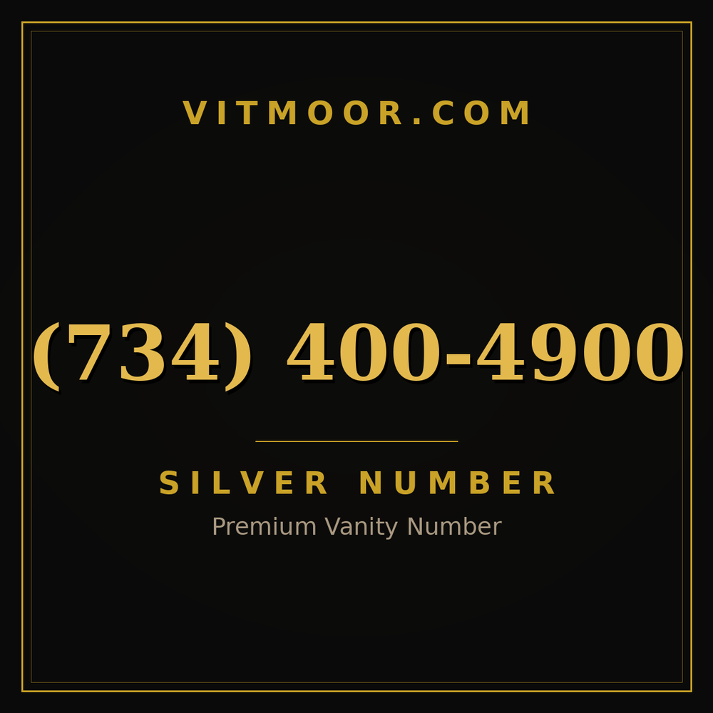 734 400-4900