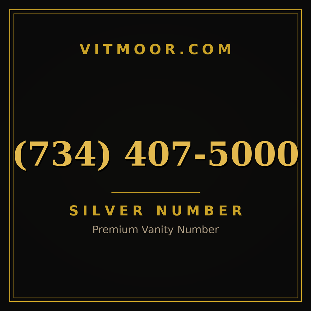 734 407-5000