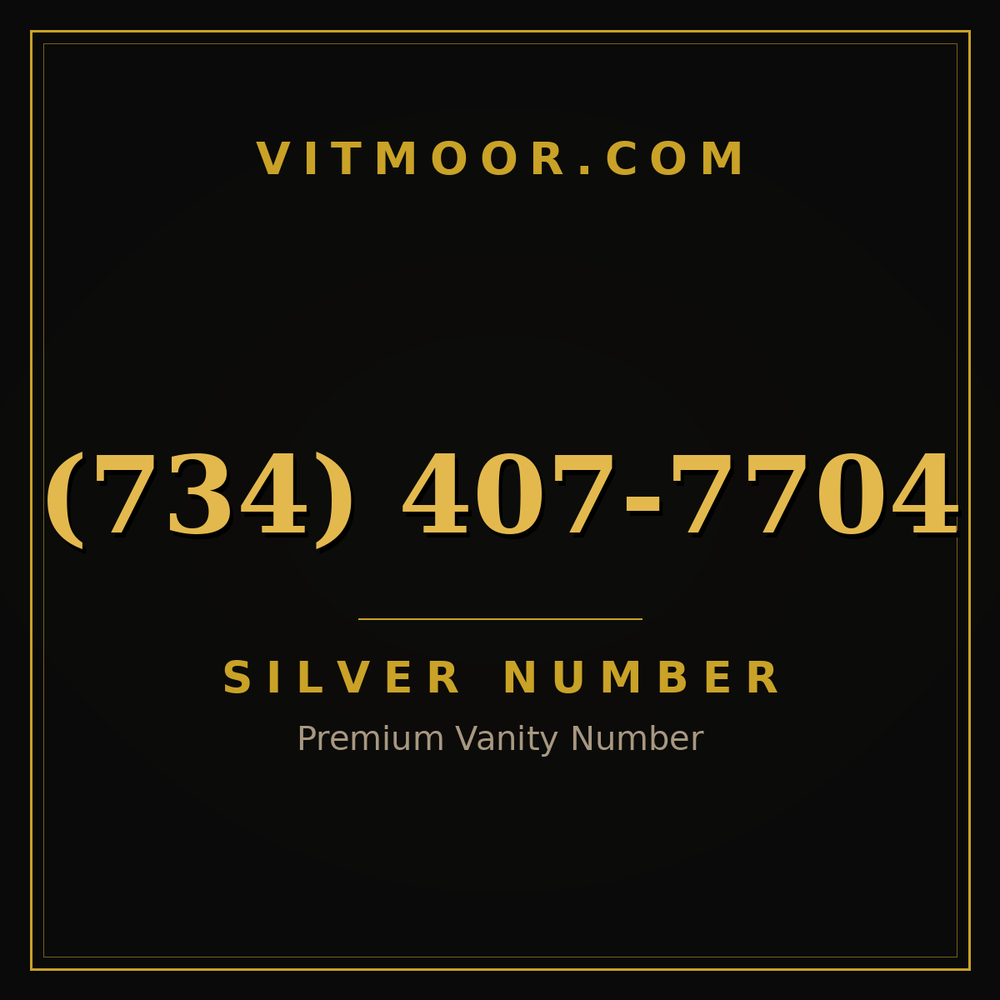 734 407-7704