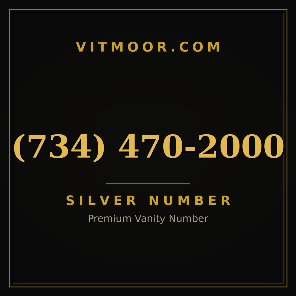 734 470-2000