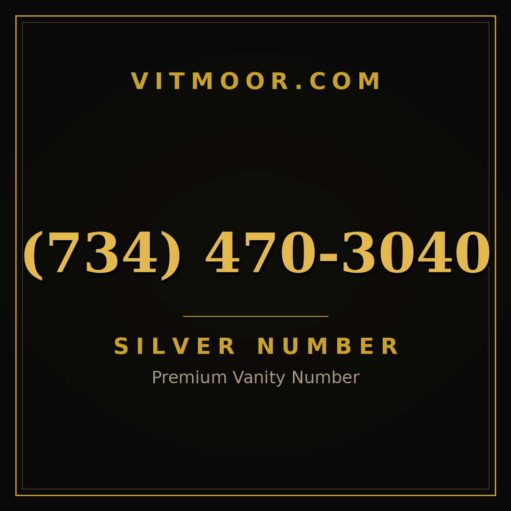 734 470-3040
