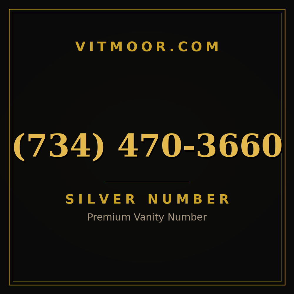 734 470-3660
