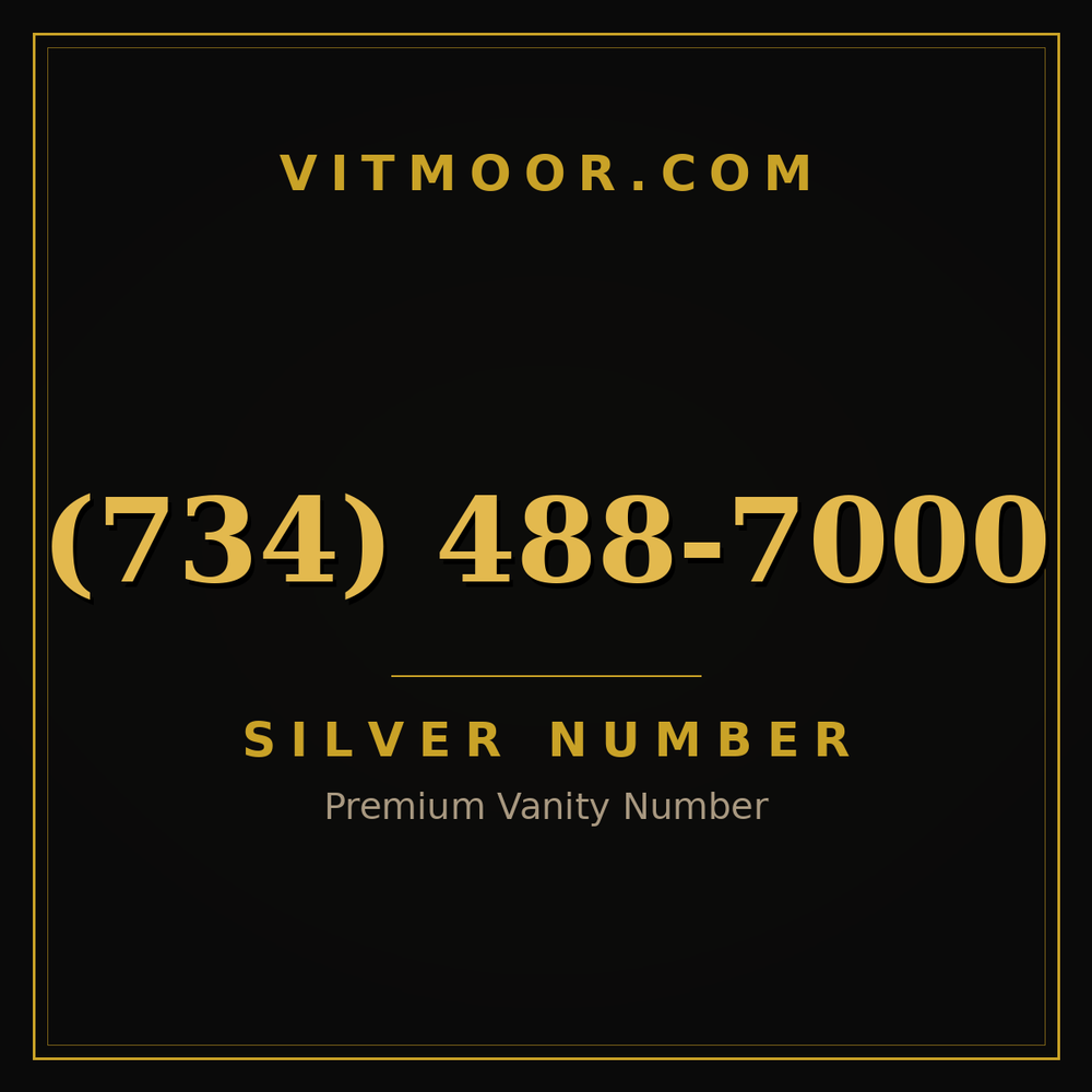 734 488-7000