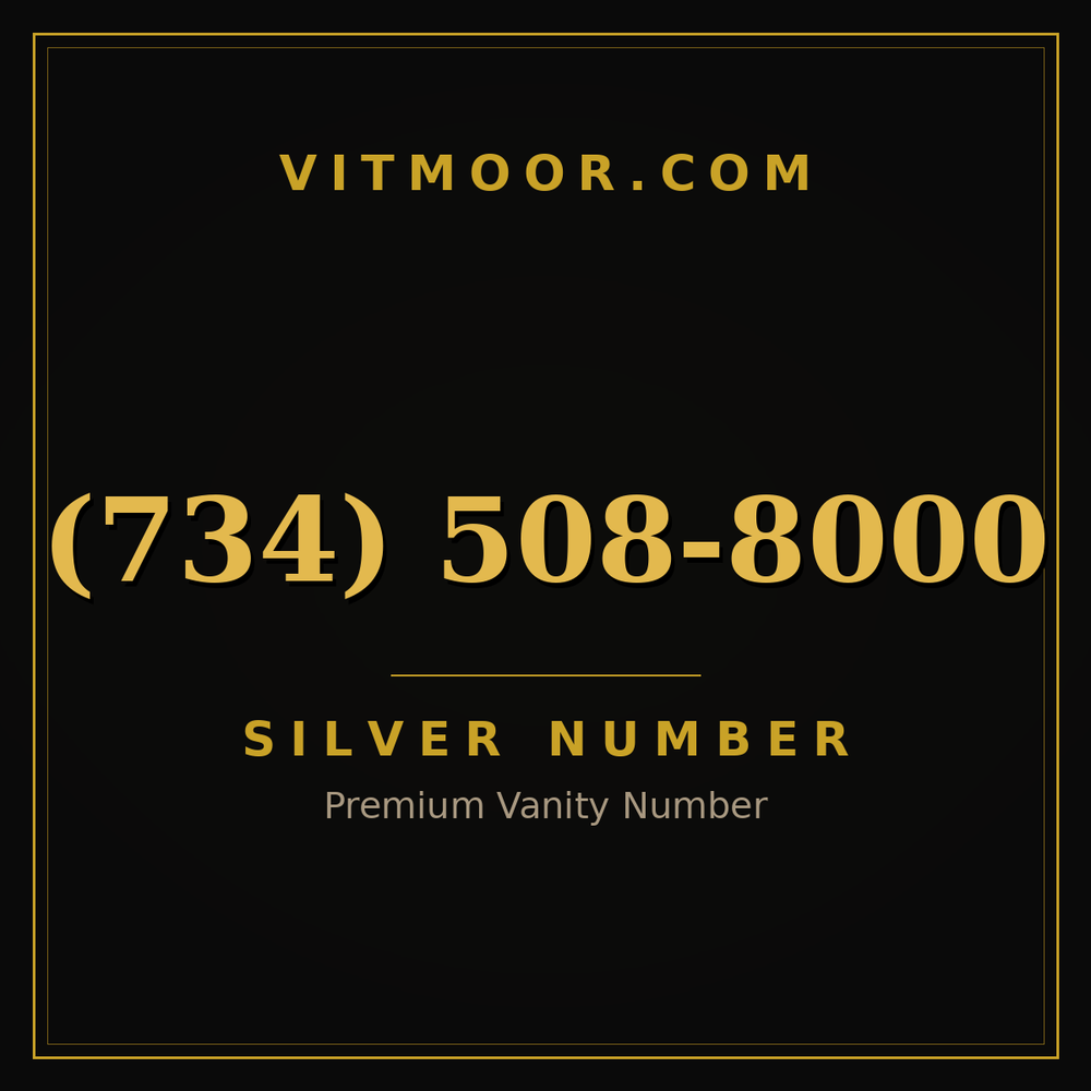 734 508-8000