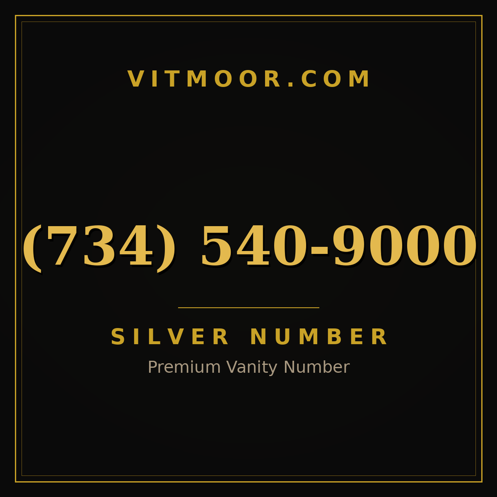 734 540-9000